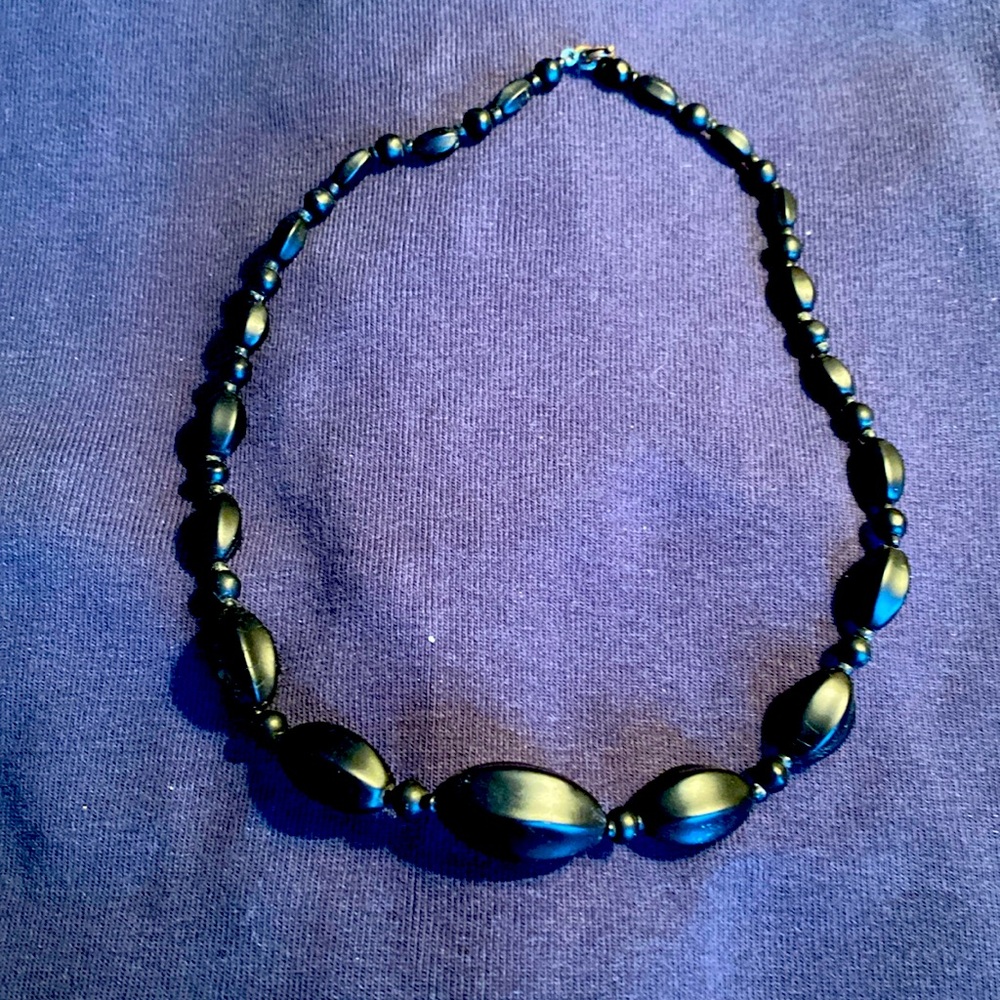 Vintage black necklace